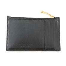 Load image into Gallery viewer, Bottega Veneta Maxi INTRECCIATO Cassette Card Case Black681010 Leather