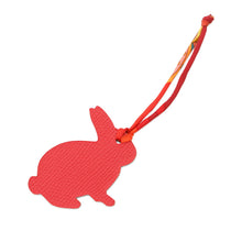 将图像加载到图库查看器中,HERMES Petit H Rabbit Multicolor Epsom