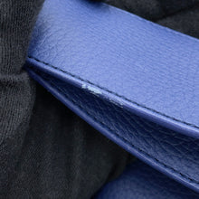 将图像加载到图库查看器中,HERMES TrenchCoat Size 34 Blue Deer Leather100%