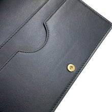 将图像加载到图库查看器中,GUCCI GGMatelasse Chain Wallet Black723787 Leather