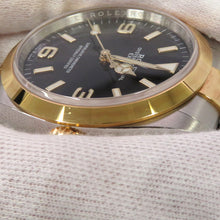 Load image into Gallery viewer, ROLEX Explorer 36 W36mm Stainless Steel K18YG Black Dial124273