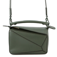 将图像加载到图库查看器中,LOEWE Puzzle bag KhakiA510U95X58 Leather Size Mini
