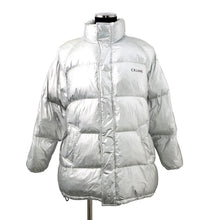 将图像加载到图库查看器中,CELINE Nylon Down Parka Size Chronomat 44 Silver2W430819L Nylon100%