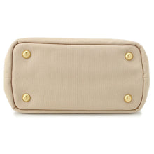 将图像加载到图库查看器中,MIUMIU Canvas2wayHandbag Beige5BA253 Cotton