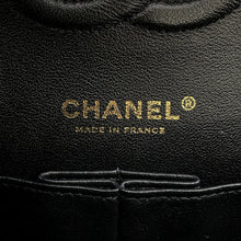 将图像加载到图库查看器中,CHANEL Double Flap ChainShoulder Bag GoldA01112 Embossed Leather Size 25