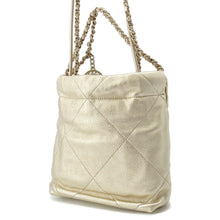 将图像加载到图库查看器中,CHANEL CHANEL22 ChainShoulder Bag GoldAS3980 Shiny Calf Leather Size Mini