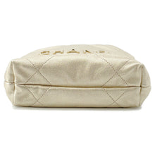 Load image into Gallery viewer, CHANEL CHANEL22 ChainShoulder Bag GoldAS3980 Shiny Calf Leather Size Mini