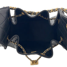 将图像加载到图库查看器中,CHANEL CHANEL25 ChainShoulder Bag BlackAS5293 Caviar Leather