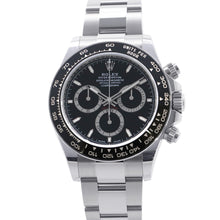 将图像加载到图库查看器中,ROLEX Cosmograph Daytona W40mm Stainless Steel Black Dial126500LN