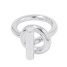 Load image into Gallery viewer, HERMES Echappee Ring Size MM/51/#11 SV925