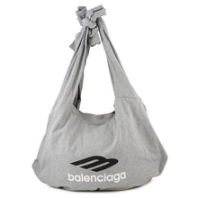 将图像加载到图库查看器中,BALENCIAGA New Jersey Hobo Cool Tote Bag Gray792480 Cotton