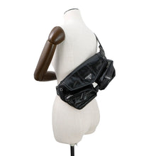 将图像加载到图库查看器中,PRADA Crossbody Bag Black2VH174 Calf Leather