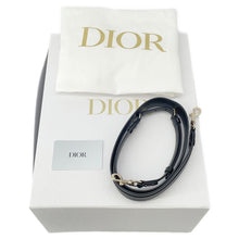 将图像加载到图库查看器中,Dior Lady's 95.22 2WAY Handbag BlackM0699OVJX Leather Size Medium