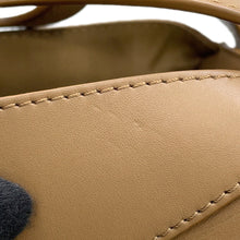 将图像加载到图库查看器中,LOEWE hammock Oak BrownA538H13X14 Calf Leather Size compact