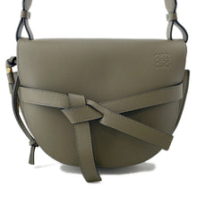 Load image into Gallery viewer, LOEWE Gate Dual Shoulder Bag Olive Green A650T20X40 Calf Leather Size Small