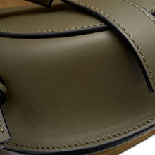 将图像加载到图库查看器中,LOEWE Gate Dual Shoulder Bag Olive Green A650T20X40 Calf Leather Size Small
