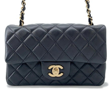 将图像加载到图库查看器中,CHANEL Mini Matelasse ChainShoulder Bag BlackA69900 Lambskin Size 20