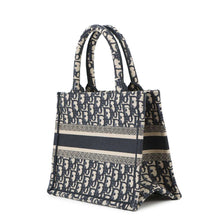 Load image into Gallery viewer, Dior Book tote Navy/BeigeM1265ZRIW Canvas Size Small