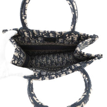 Load image into Gallery viewer, Dior Book tote Navy/BeigeM1265ZRIW Canvas Size Small