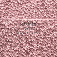 将图像加载到图库查看器中,HERMES Bearn combine Rose Sakura Chevre Myzore Goatskin
