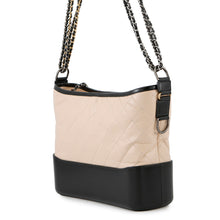 将图像加载到图库查看器中,CHANEL Gabriel de CHANEL Hobo ChainShoulder Bag Beige/BlackA93824 Calf Leather