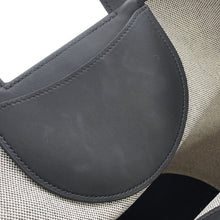 Load image into Gallery viewer, HERMES In the loop Ecru/Black Toile H Swift Leather Size 23