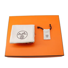 Load image into Gallery viewer, HERMES In the loop Ecru/Black Toile H Swift Leather Size 23