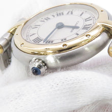 Load image into Gallery viewer, CARTIER PANTHERE Vendome Round 1 Row W23mm Stainless Steel K18YG Ivory DialW25030B5