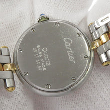 Load image into Gallery viewer, CARTIER PANTHERE Vendome Round 1 Row W23mm Stainless Steel K18YG Ivory DialW25030B5