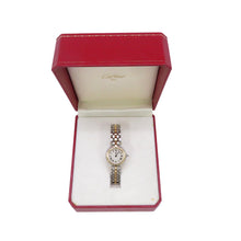 Load image into Gallery viewer, CARTIER PANTHERE Vendome Round 1 Row W23mm Stainless Steel K18YG Ivory DialW25030B5