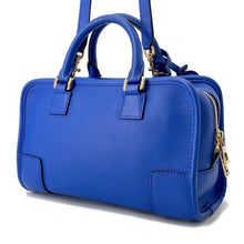 将图像加载到图库查看器中,LOEWE Amazonas Blue352.30.N71 Leather Size 23