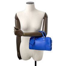 将图像加载到图库查看器中,LOEWE Amazonas Blue352.30.N71 Leather Size 23