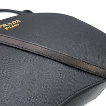 Load image into Gallery viewer, PRADA Sydney 2-way Handbag Black1BA238 Saffiano LeatherLeather
