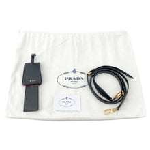 将图像加载到图库查看器中,PRADA Sydney 2-way Handbag Black1BA238 Saffiano LeatherLeather