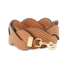 将图像加载到图库查看器中,LOEWE Twist Shoulder Strap Brown Leather