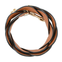将图像加载到图库查看器中,LOEWE Twist Shoulder Strap Brown Leather