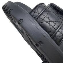 将图像加载到图库查看器中,Dior Dior Act Sandals Black Leather Size 35H