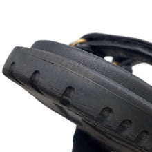 将图像加载到图库查看器中,Dior Dior Act Sandals Black Leather Size 35H