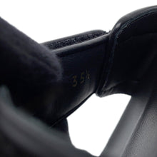 Load image into Gallery viewer, Dior Dior Act Sandals Black Leather Size 35H