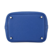 Load image into Gallery viewer, HERMES Picotin Lock Blue france Taurillon Maurice Size PM