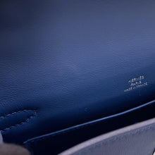 Load image into Gallery viewer, HERMES PochetteKelly Blue Tie Swift Leather
