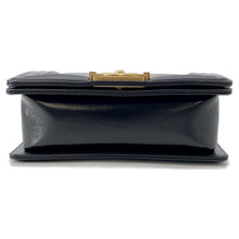 将图像加载到图库查看器中,CHANEL Boy Chanel ChainShoulder Black/GoldA67085 Leather Size Small