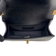 Load image into Gallery viewer, CHANEL Boy Chanel ChainShoulder Black/GoldA67085 Leather Size Small