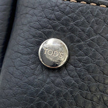 Load image into Gallery viewer, TOD’S Ron Herman collaboration handbag Black4011100175 Leather Size micro