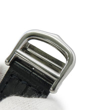 将图像加载到图库查看器中,CARTIER Tank bath currant SM W22mm Stainless Steel Leather Gray DialW1016830