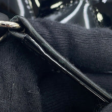 Load image into Gallery viewer, CHANEL Matelasse ChainShoulder Bag Black Patent Leather Leather Size 25