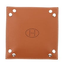 将图像加载到图库查看器中,HERMES Tray Vie de France Mies et Lurance Ebene/Fauve Taurillon Clemence