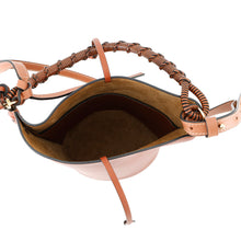 Load image into Gallery viewer, LOEWE Gate Bucket Anagram Logo 2-Way Brown329.56.Z85 Calf Leather