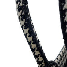 将图像加载到图库查看器中,Dior Book Tote Houndstooth Pattern White/Black Canvas Size Small