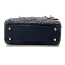 将图像加载到图库查看器中,Dior Lady Dior BlackM0505 ONGE-M900 Lambskin Size Mini